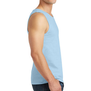 Camiseta sin mangas para gimnasio para hombre, de culturismo Camiseta deportiva/algodón para hombre, camisetas sin mangas informales - Product Image 3