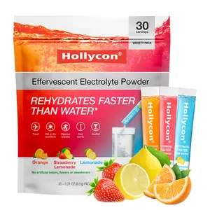 Hoogwaardige Elektrolyten Poeder Snelle Hydratatie Supplement Pakketten Elektrolyt Poeder Sport Energie Drank