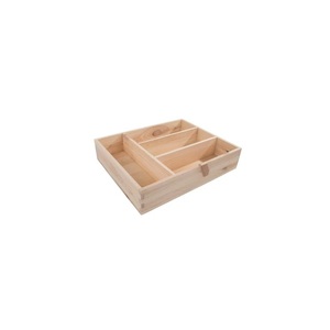 Juego de cubiertos con caja de madera Juego de cubiertos de acero inoxidable Cuchara Cuchillo Tenedor Juego de cubiertos de oro moderno - Product Image 3