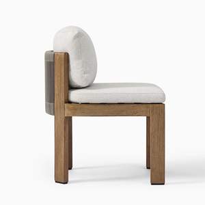 Ensembles de restaurant en teck Ensemble de salle à manger extérieur Ensembles de jardin tissés pour mobilier d'extérieur de restaurant - Product Image 6