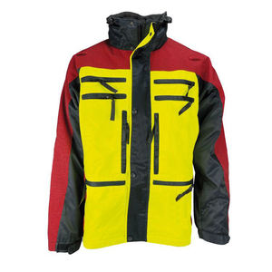 Veste Softshell Haute Visibilité Personnalisable en Gros pour Hommes avec Bande Réfléchissante Coupe-Vent Veste de Sécurité de Travail Softshell - Product Image 5