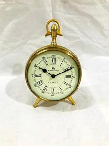 Horloge de table en métal à piles, design moderne et classique, écologique, ajoute de l'élégance aux bureaux, étagères, tables de chevet - Product Image 6