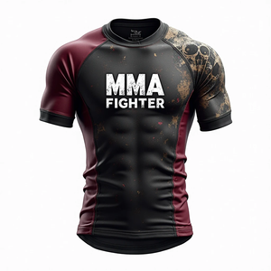 ชุดกิโมโน Jiu Jitsu ชุดป้องกันผดผื่นชุดแขนสั้นสวมใส่สบายทนทานตามสั่ง - Product Image 3