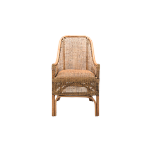 Chaise en rotin sophistiquée et soigneusement tissée pour la maison, l'hôtel, design traditionnel, durabilité, esthétique, mobilier confortable - Product Image 3