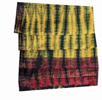 Sari pour femme en soie pure à 100%, teinture tie-dye, léger, style bohème, sari de mariage, tenue de soirée, tenue de maison