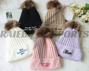 Gorros unisex de moda OEM personalizados de calidad superior para viajes de playa y negocios con diseño Jacquard - Product Image 2