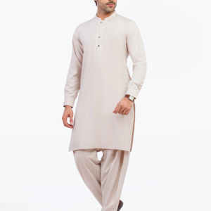 Salwar Kameez élégant pour hommes pakistanais, tenue traditionnelle ethnique musulmane décontractée pour mariage, fête de l'Aïd et usage quotidien - Product Image 1