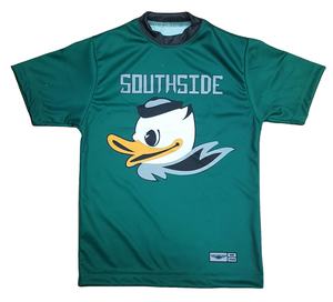 Derniers t-shirts à manches longues décontractés personnalisés en jersey spandex de coton teints à l'immersion pour hommes col en O broderie imprimée logo tricoté - Product Image 1