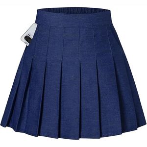 New 2025 Wholesale Summer Quick Dry <b>High</b> Stretch Fitness Tennis <b>Skirt</b> Women Tennis <b>Skirts</b> - Product Image 2