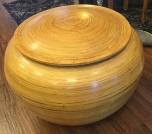 Wholesaler Manufacture Modern <b>Wooden</b> Cremation Urn for Ashes ODM Decorative From Vietnam - Product Image 3