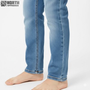 Venta al por mayor de los hombres Streetwear Baggy Jeans New Washed Black Denim Baggy Flare Jeans para los hombres de bajo precio de los hombres Jeans de mezclilla - Product Image 4