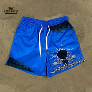 Colección 2024, Shorts de Playa Unisex, Estilo Urbano, 100% Algodón Ecológico, Secado Rápido, Personalizables, Cómodos, Venta al Por Mayor - Product Image 4