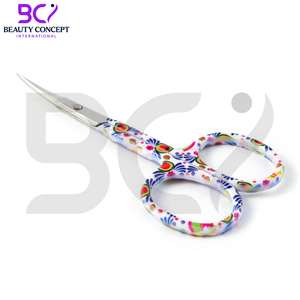 Ciseaux à cuticules en acier inoxydable à pointe fine, imprimés en couleur personnalisée, outils à ongles personnalisés - Product Image 2