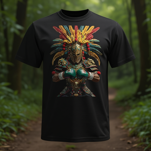 T-shirt promozionale Mexican Boxing Aztec Warrior Power - Product Image 3