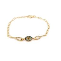 Charme de mode en laiton authentique pour bracelet