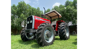 รถแทรกเตอร์เดินตาม Massey Ferguson 385 ขับเคลื่อน 4 ล้อ มือสอง เครื่องยนต์ดีเซล 85 แรงม้า ระบบเกียร์ ใช้ในสวนและฟาร์มได้ เหมาะสำหรับการส่งออก - Product Image 2