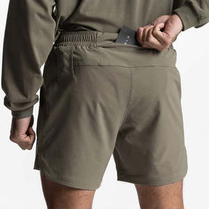 Pantalones Cortos Deportivos de Secado Rápido con Logotipo Personalizado, Pantalones Cortos Deportivos de Poliéster para Correr, Entrenar, Hacer Ejercicio, Gimnasio, con Bolsillos - Product Image 5