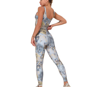 Ensemble de yoga pour femmes en polyester Vente en gros Nouveau design Ensemble de yoga pour femmes Ensemble de yoga pour femmes sur mesure - Product Image 3