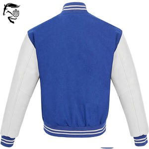 Veste universitaire grande taille OEM en couleurs unies | Veste utilitaire d'hiver en laine | Tailles et couleurs personnalisées disponibles - Product Image 5