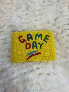 Monedero con Cuentas de Espíritu Escolar al por Mayor - Bolsa con Cremallera Personalizada con Colores de Equipo Universitario y Mascota, Correa Ajustable OEM al por Mayor para Días de Juego - Product Image 6