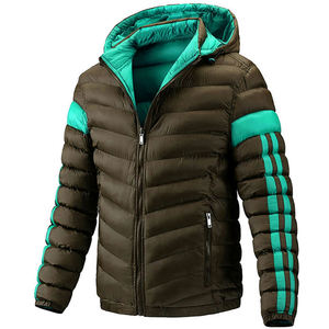 Chaqueta de Invierno para Hombre, Estilo Americano, 100% Algodón, Chaqueta Bomber Acolchada, Estilo Urbano - Product Image 4