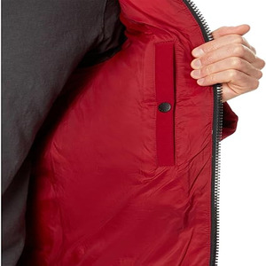 Veste matelassée à bulles pour homme, veste chaude d'extérieur, fermeture éclair, logo personnalisé, veste à bulles longue et régulière - Product Image 5