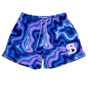 2025 <b>Men's</b> Trendy Sports <b>Shorts</b> Quick Drying Summer <b>Mesh</b> Basketball Sweatpants Casual Run Beach Look Manufacture In Pakistan - Product Image 1