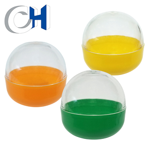 Cápsula de plástico azul transparente creativa, cápsula sorpresa PP, gran oferta - Product Image 6