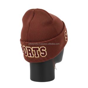 Gorro de Punto para Mujer, Suave, de Lana Acrílica, Cálido, Elástico, Colores Sólidos, Logotipo Personalizado, Bordado 3D, Gorro de Invierno, Gorro Jacquard - Product Image 5