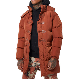 Chaqueta acolchada personalizada de alta calidad con diseño único para hombre, chaqueta acolchada larga de invierno con diseño personalizado para hombre, novedad - Product Image 1