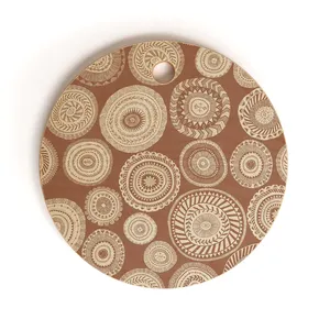 Esmalte de bloque de cortar de madera de mango impreso con tabla de cortar de madera de diseño múltiple personalizado para uso en la cocina del Hotel en casa - Product Image 2