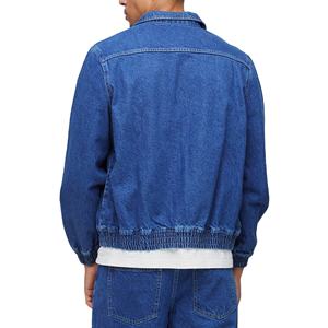 Veste en jean vintage de haute qualité pour homme, coupe ajustée, simple boutonnage, coupe-vent, collection 2026 - Product Image 3