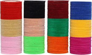 Bracelets en verre perlé tendance pour femmes pour les mariages, les fêtes, les cadeaux, multicolores, bracelets en velours faits à la main, ensembles de bracelets pour adultes - Product Image 3