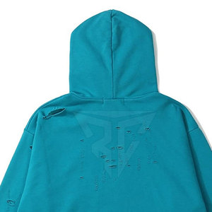 เสื้อมีฮู้ดสำหรับผู้ชายวินเทจผ้าดิบมี2025กำหนดโลโก้ได้เอง - Product Image 6