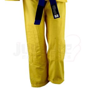 Profesional personalizado 100% algodón azul y blanco Gi BJJ Kimono liso Jiu Jitsu uniforme Unisex MMA pantalones cortos brasileño Jiu Jitsu - Product Image 4