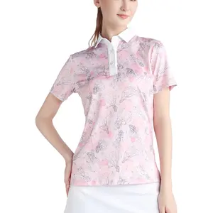 2024最优质定制女式短袖针织马球衫最新款式舒适夏季穿马球衫
