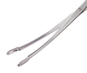 Juego de fórceps de mandíbula fenestrada pequeña de 230mm Desjardin, instrumento quirúrgico con junta de tornillo, fuente de alimentación Manual PARA ELIMINACIÓN DE CÁLCULOS BILIARES - Product Image 1