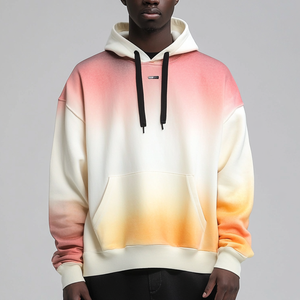 เสื้อแจ็กเก็ตมีฮู้ดแขนยาวแบบลำลองมีฮู้ดสำหรับผู้ชายโอเวอร์ไซส์ - Product Image 2