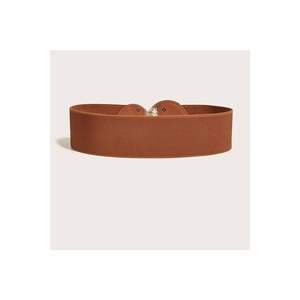 Ceinture élastique pour femme avec boucle dorée, ceinture pour veste, ceinture pour chemise, ceinture pour robe - TABA - Product Image 4