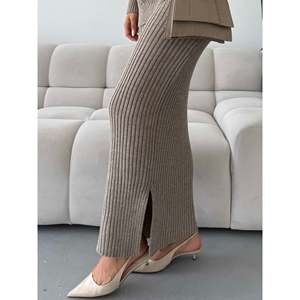Skirt Sweater <b>Knit</b> <b>Set</b> 1557 - Mink - Product Image 4