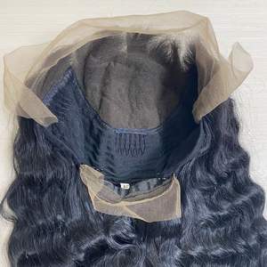 Perruque corps ondulé dentelle transparente cheveux humains vierges péruviens non traités cuticule vierge alignée - Product Image 2
