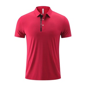 Polos de secado rápido logotipo personalizado de manga corta transpirable publicidad cultura camisa solapa trabajo fiesta ropa verano personalizado - Product Image 5