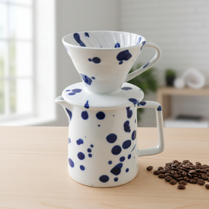 Qualité supérieure 3460992SETS-0.4  Ensemble de cafetière et de filtre à café en porcelaine durable  Pour les amateurs de café - Product Image 6