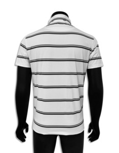 Ropa deportiva de nailon antiarrugas sostenible para hombres de alta calidad, servicio personalizado ODM OEM, cuello redondo para Polo sólido alto - Product Image 1