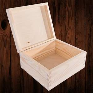 Petite boîte en bois rectangulaire vente chaude cadeaux et artisanat boîtes en bois panneaux muraux fabriqués en Inde - Product Image 1