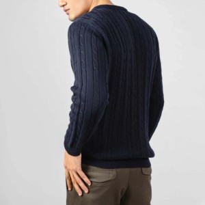 2025 Vintage Oversize Men's Custom Sweatshirt Breathable 100% Cotton Plain Pullover Hoodies for Spring - Product Image 2