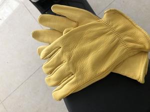 Gants de soudage en cuir pour une conduite sûre Gants en cuir confortables Gants de travail en cuir pour le soudage - Product Image 6