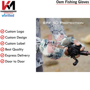 Guantes de Pesca Profesionales Transpirables de Secado Rápido con Agarre Fuerte para Pesca en Agua Dulce y Agua Salada - Product Image 5