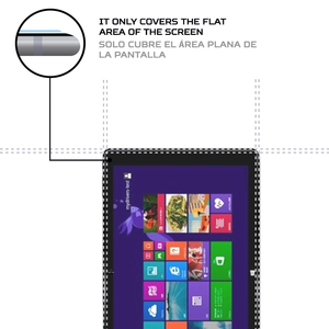 ฟิล์มกันรอยหน้าจอ ANTISHOCK สำหรับแท็บเล็ตเทคลาส X16HD ฟิล์มป้องกันระดับพรีเมียม - Product Image 4