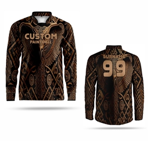 Camisetas de Paintball personalizadas sublimadas para equipos tácticos Uniforme deportivo OEM con tela duradera y opciones de impresión personalizadas - Product Image 5